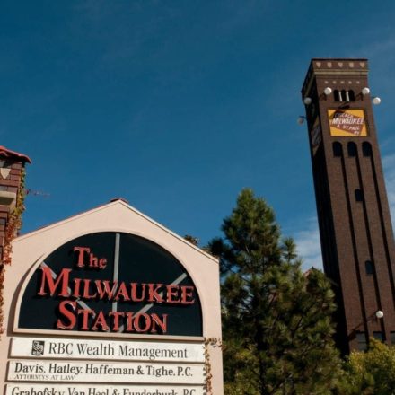 The Milwaukee Station in Great Falls, Montana
