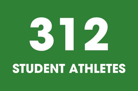 The University of Providence has 312 student athletes